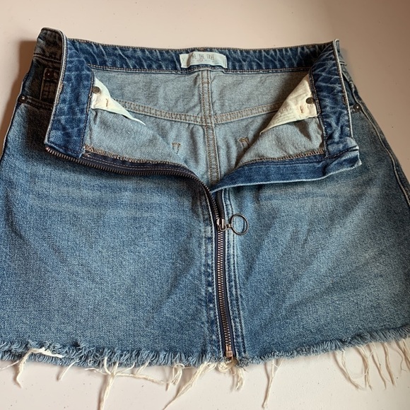 Free People We The Free Denim Mini Skirt - Picture 9 of 10